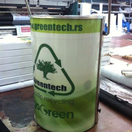 Crushers – waste collection bins with manual compacting