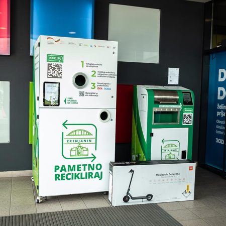Smart bins – interactive machines for packaging waste collection