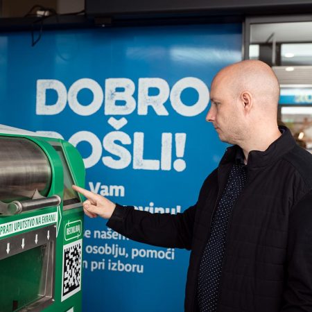 Smart bins – interactive machines for packaging waste collection