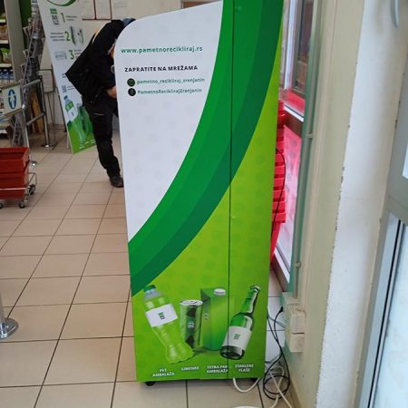 Smart bins – interactive machines for packaging waste collection