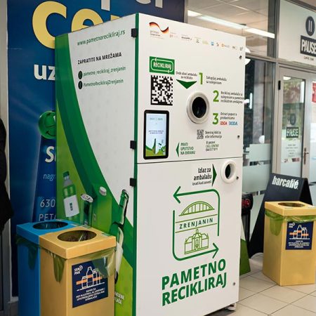 Smart bins – interactive machines for packaging waste collection