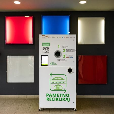 Smart bins – interactive machines for packaging waste collection