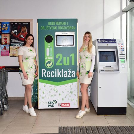 Smart bins – interactive machines for packaging waste collection