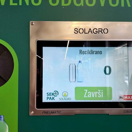 Smart bins – interactive machines for packaging waste collection