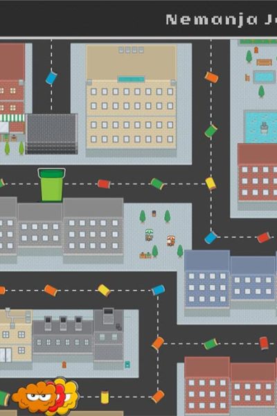 Solagro Crush Man – an educational game about the importance of recycling