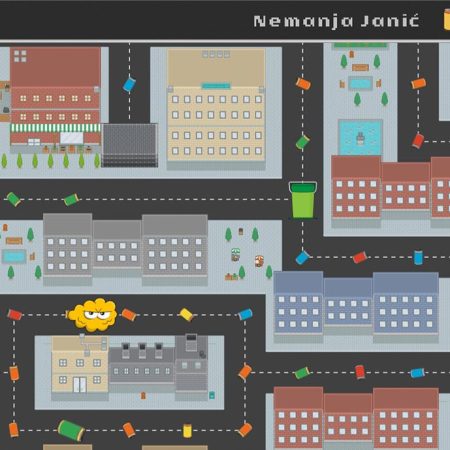 Solagro Crush Man – an educational game about the importance of recycling